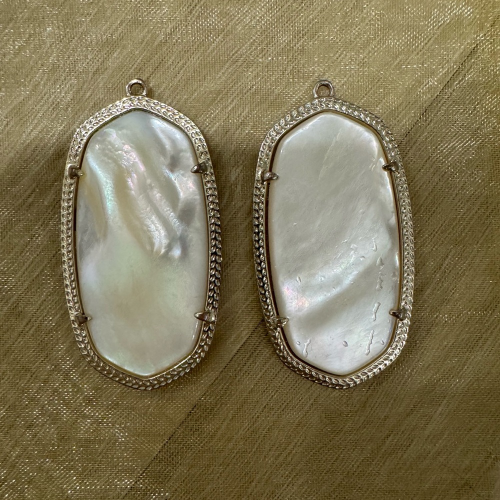 OG Mother of Pearl Kendra Scott Earrings